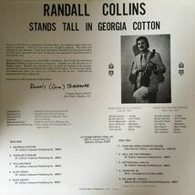 LP RANDALL COLLINS / STANDS TALL IN "GA.COTTON" [プロモ盤]_画像2