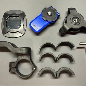 バイク用スマホホルダー ショックアブソーバー付