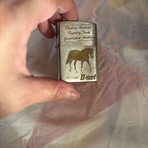 ZIPPO D-net 競馬 馬 1500個限定 シリアルNo.入り