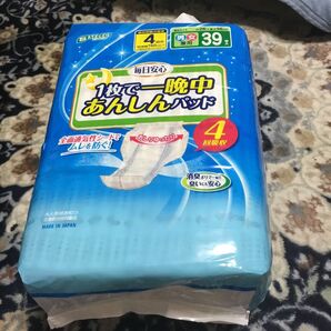 S SELECT 毎日安心 1枚で一晩中 あんしんパッド 39枚入り