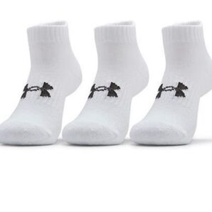 アンダーアーマー UNDER ARMOUR UA ユニセックス トレーニング コア ローカット ソック 3P 25cm-27cm