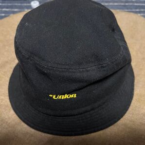 union ブラック バケットハット
