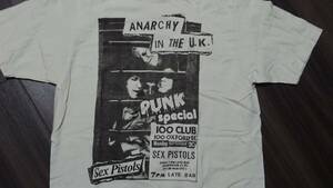 2回着 Sex Pistols ANARCHY IN THE UK Tシャツ Mサイズ