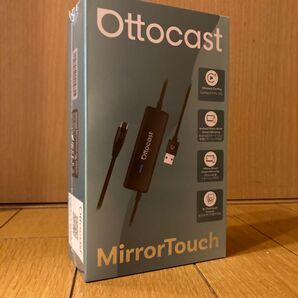オットキャスト ミラータッチ ワイヤレスCarPlayアダプター ワイヤレス化 純正有線CarPlay搭載車適合(CA450)