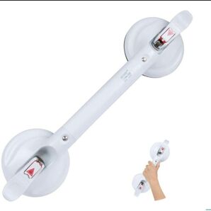 入浴用手すり 介護手すり 浴槽手すり トイレ浴室やトイレでの立ち上がり補助や転倒予防に役立つ取り外し可能な強力な吸盤を備えた製品