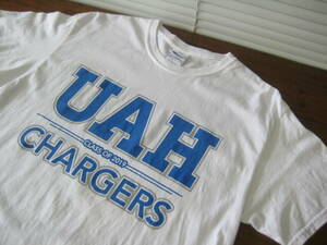 【USA記念物】◆2019 UAH CHARGERS◆古着◆GILDAN TEE【SIZE M】