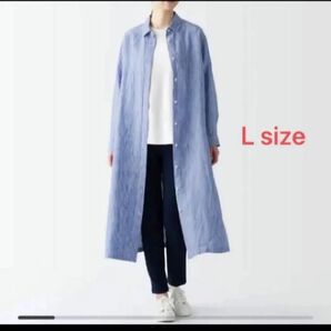 無印良品 シャツワンピース