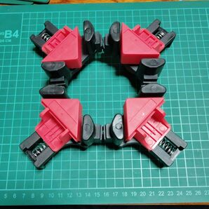 簡単ボックス作り DIY コーナークランプ4個