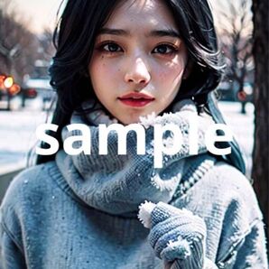 AI美女143 イラスト L判サイズ