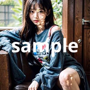 AI美女81 イラスト L判サイズ