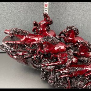 縁起物 九頭馬 きゅうとうま 風水置物 開運置物 幸運置物風水 馬 置物