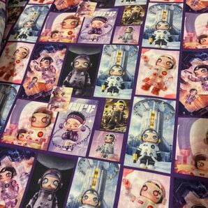 SPACE MOLLY モーリー 生地 ぬいぐるみ 柄 布 綿ポリ
