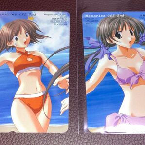 memories off2nd メモリーズオフ 2nd テレカ テレホンカード 2枚