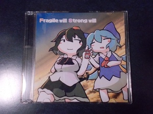 釣師「Fragile will Strong will」東方ProjectアレンジCD お紙 AUG 同人音楽CD