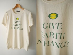 送料サービス　ｗｈｅｒｅａｂｏｕｔｓ　イエロー　Ｔシャツ　46サイズ　Ｍ　ＵＳＥＤ