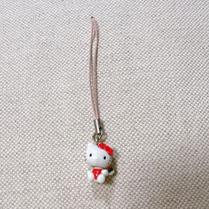 ハローキティ 箱根限定 金太郎 根付け 首振り ご当地キティ ストラップ