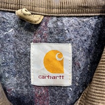 carhartt カバーオール ダークブラウン カーハート ワーク ジャケット 古着 メンズ 大きい ビッグ オーバー サイズ ダック_画像2