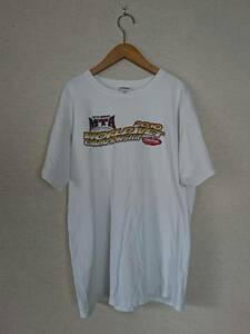 anvil 半袖Tシャツ　Lサイズ 　コットン　2010 motocross world Champion sip カラー白　　197 3I1709