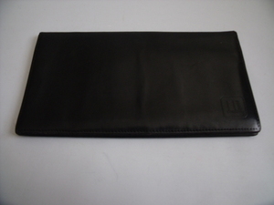  excellent goods * dunhill * Dunhill * original leather car f material * 2.. long wallet . inserting * type pushed . with logo * black black group * free shipping!!