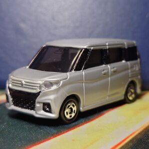 再塗装品 トミカ スズキソリオ シルバー 改造トミカ