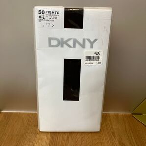 DKNY 50デニール タイツ M-L ココア OPAQUE COVERAGE 未使用
