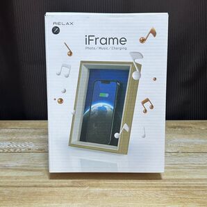 RELAX iFrame / リラックス アイフレーム / スピーカー 充電器 フォトフレーム