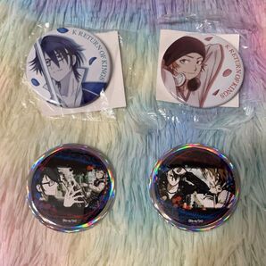 アニメK RETURN OF KINGS 伏見猿比古 八田美咲 缶バッジ アニカプ キラキラ缶バッジ
