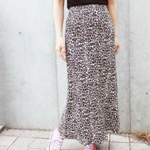 EDIT.FOR LULU ヒョウ柄 スカート