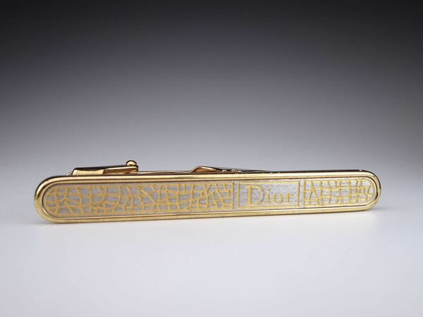 ディオール　ゴールド彫り　Dior ネクタイピン　タイピン タイバー