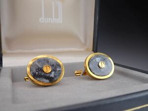  Dunhill box attaching marble marble cuff links cuffs 