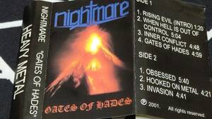 NIGHTMARE/gates of hades SPEED METAL HEAVY METAL slash metal 