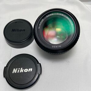 Ai Nikkor 50mm f1.4S ニコンFマウント 単焦点レンズ 動作確認済み