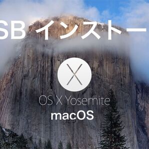 Mac OS X Yosemite 10.10 インストールUSBメモリ 起動ディスク インストーラー