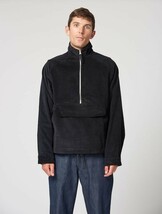 1D 定価:23.650円 POP TRADING COMPANY HALFZIP CORDUROY ANORAK MEDIUM ハーフジップ コーデュロイ アノラック 30JI8456 UP05_画像1