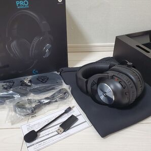 Logicool PRO X WIRELESS LIGHTSPEED G-PHS-004WL ロジクール ゲーミングヘッドセット