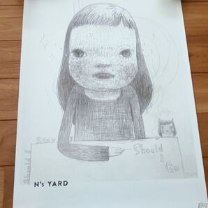 絶版 超希少 現代アート 奈良美智 ポスター 新品