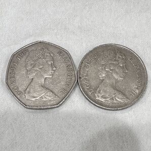 イギリス エリザベス2世 アンティーク コイン