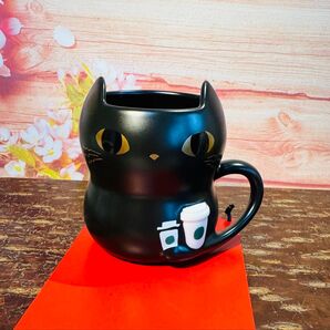 スターバックスコーヒー 2019 ハロウィン くろねこマグ スタバ ネコ