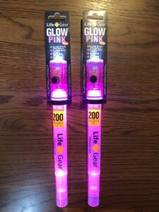 ELPA ライフギア LEDスティックライト ピンク DOP-LG100(PK) 電池式 サイリウム 2本セット
