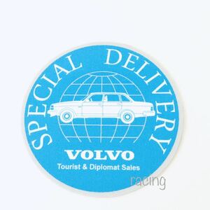 ボルボ スペシャル デリバリー 240 244 ステッカー volvo tourist diplomat sales / rデザイン ポールスター v50 v40 v60 850 940 s60 xc