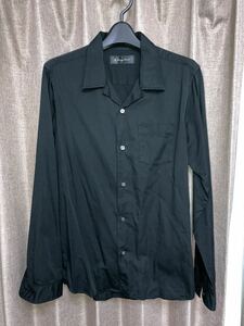  Lounge Lizard open color shirt Switzerland cotton 60/1 satin shirt size 3 black 4260