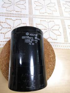  электролиз конденсатор 80V68000uF ( Hitachi )