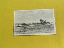 戦前絵葉書. 大日本帝国軍艦. 最新潜水艦. 　昭和初期 ._画像1