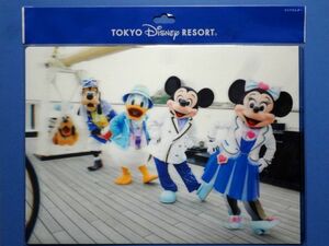 【廃盤】 ディズニー 限定★3D クリアホルダー/TDS TDR TDL 東京ディズニーリゾート★送料250円～