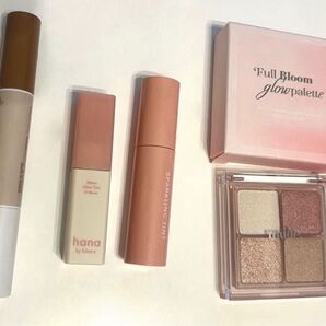 新品、美品のみ★総額8,120円分 韓国コスメまとめ リップ シェーディング アイシャドウ ハイライト コスメまとめ 化粧品まとめ