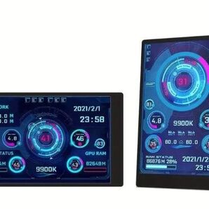 3.5インチ IPS USB ミニスクリーン AIDA64 PC CPU RAMデータ温度ディスプレイ コンピューター