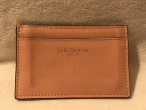 J&M Davidson ジェイアンドエムデヴィッドソン カードケース