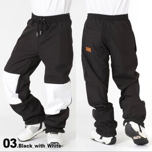 FYVEスノボウェアズボン(ブラック)L