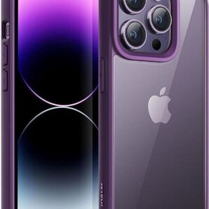 JETech iPhone 14 Pro Max 6.7インチ用 パープル