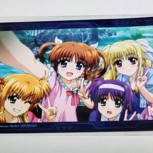 ゲーマーズ 魔法少女リリカルなのは ポップアップストア 特典 ブロマイド なのは フェイト アリサ すずか